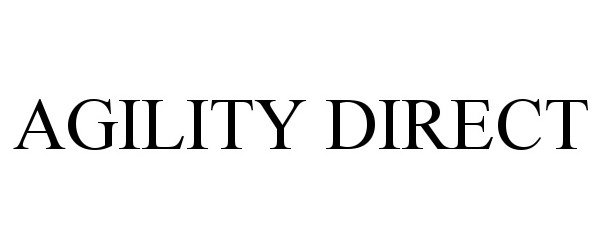 Trademark Logo AGILITY DIRECT