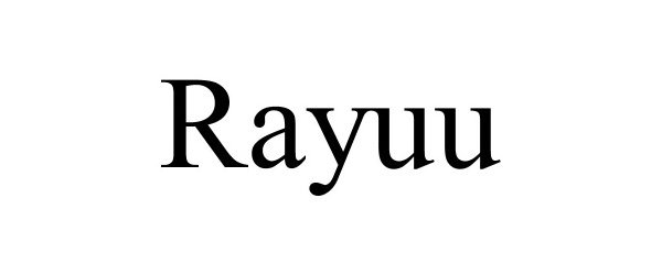 Trademark Logo RAYUU