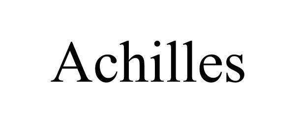 Trademark Logo ACHILLES