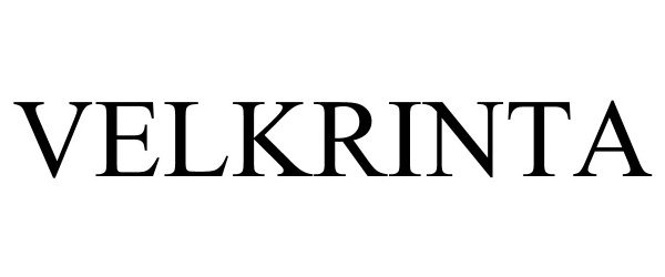 Trademark Logo VELKRINTA