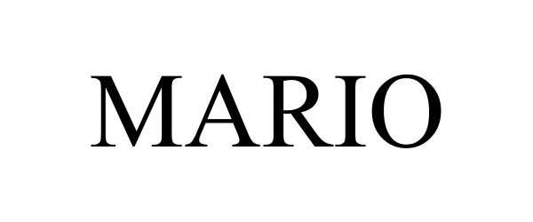 Trademark Logo MARIO