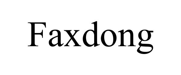  FAXDONG