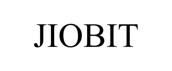 Trademark Logo JIOBIT