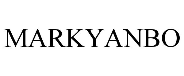 Trademark Logo MARKYANBO