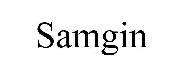Trademark Logo SAMGIN