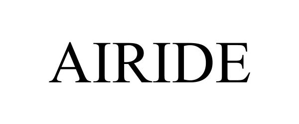 Trademark Logo AIRIDE