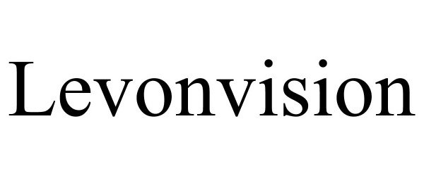 Trademark Logo LEVONVISION