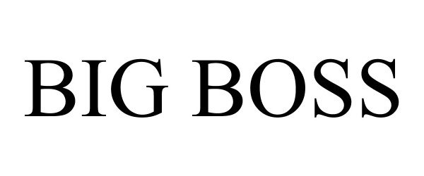 Trademark Logo BIG BOSS