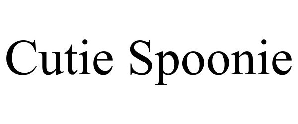 Trademark Logo CUTIE SPOONIE