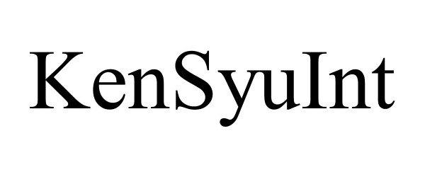 Trademark Logo KENSYUINT