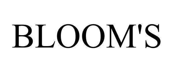  BLOOM'S