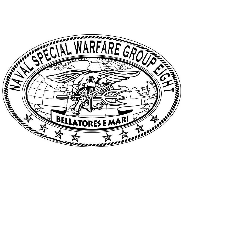 Trademark Logo NAVAL SPECIAL WARFARE GROUP EIGHT BELLATORES E MARI