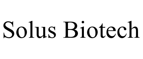 Trademark Logo SOLUS BIOTECH