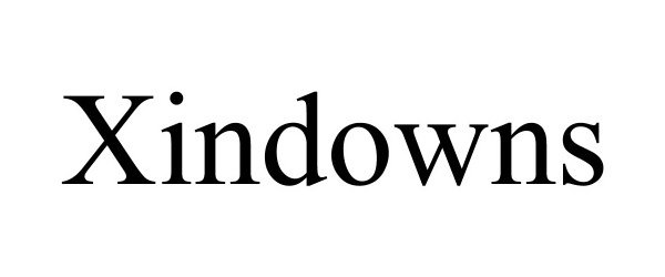 Trademark Logo XINDOWNS