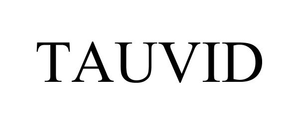 Trademark Logo TAUVID