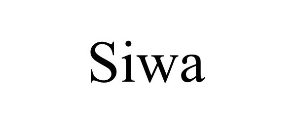 Trademark Logo SIWA