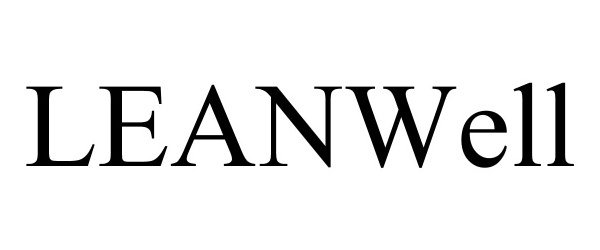 Trademark Logo LEANWELL