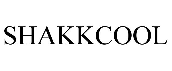 Trademark Logo SHAKKCOOL