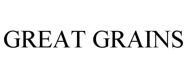  GREAT GRAINS