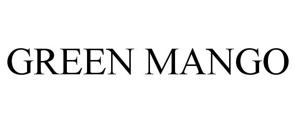 Trademark Logo GREEN MANGO