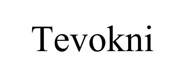 Trademark Logo TEVOKNI