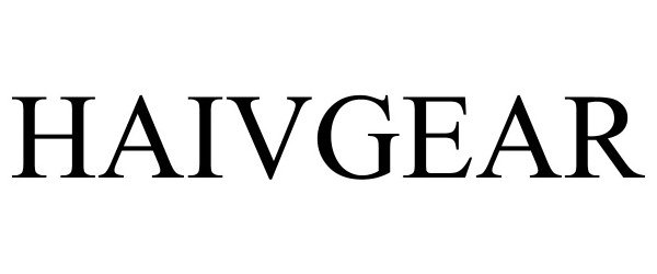 Trademark Logo HAIVGEAR