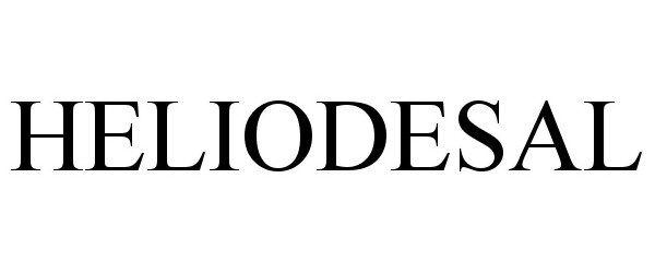 Trademark Logo HELIODESAL