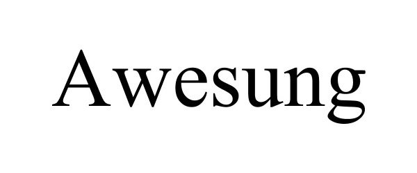 Trademark Logo AWESUNG