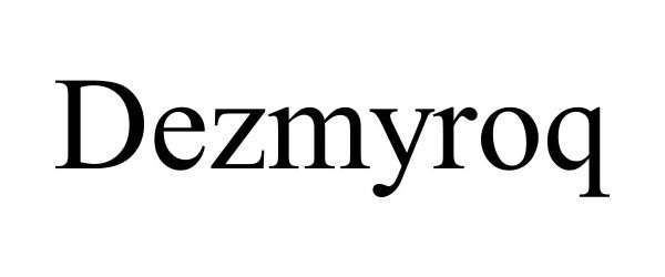 Trademark Logo DEZMYROQ