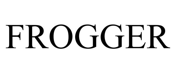 Trademark Logo FROGGER