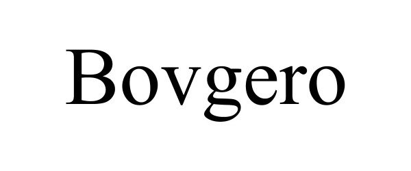  BOVGERO