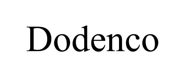 Trademark Logo DODENCO