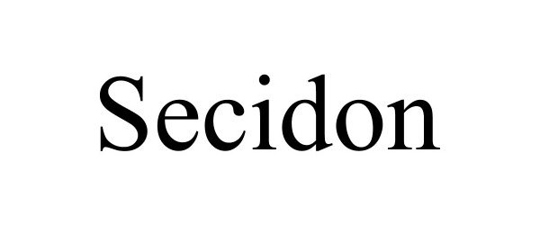 Trademark Logo SECIDON