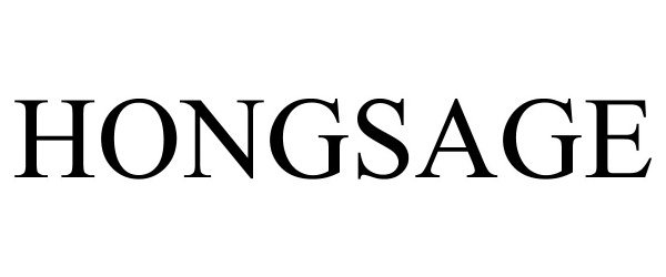 Trademark Logo HONGSAGE