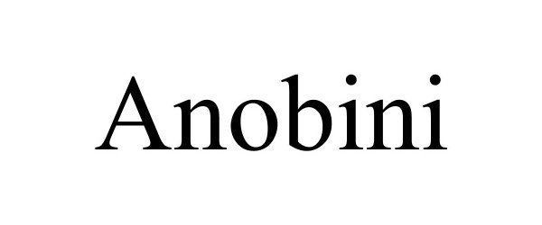 Trademark Logo ANOBINI