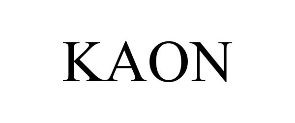 Trademark Logo KAON