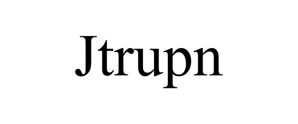 Trademark Logo JTRUPN