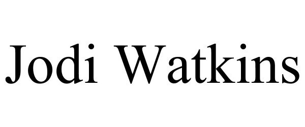 Trademark Logo JODI WATKINS