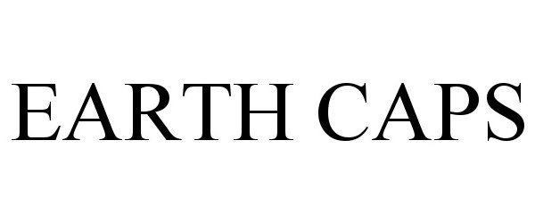Trademark Logo EARTH CAPS