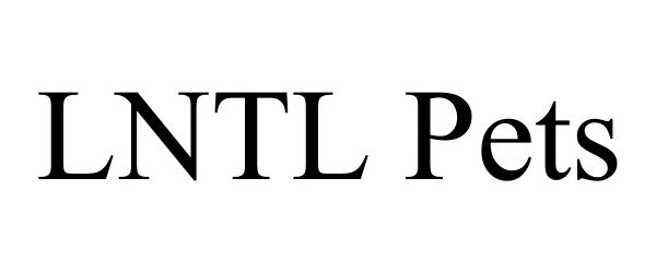 Trademark Logo LNTL PETS
