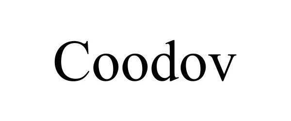 Trademark Logo COODOV