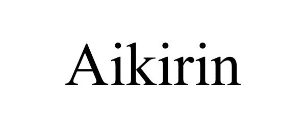 Trademark Logo AIKIRIN
