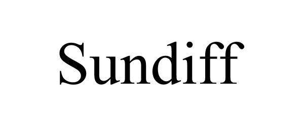 Trademark Logo SUNDIFF