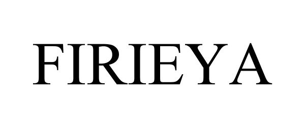 Trademark Logo FIRIEYA
