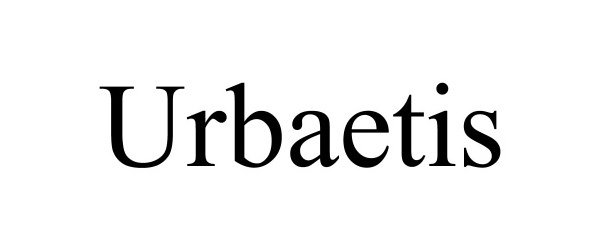 Trademark Logo URBAETIS