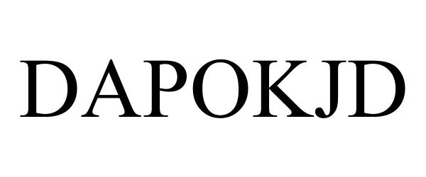 Trademark Logo DAPOKJD