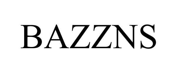 Trademark Logo BAZZNS