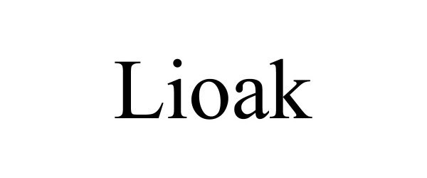 Trademark Logo LIOAK