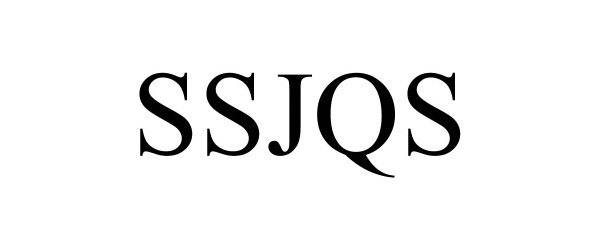 Trademark Logo SSJQS