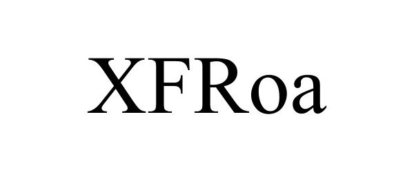 Trademark Logo XFROA